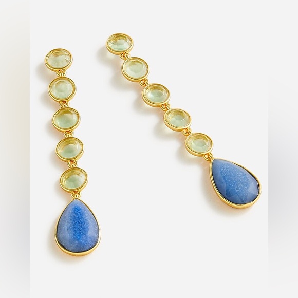 J. Crew Jewelry - J. Crew Mixed-stone drop earrings